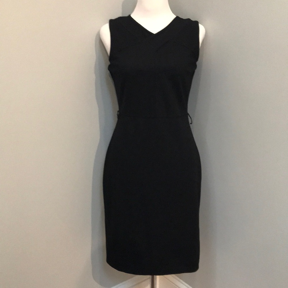 NWT Ann Taylor stretch knit/jersey midi dress, 4P